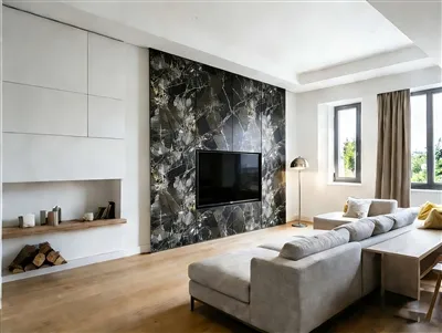 Výhody ekologických-nepremokavých vysoko lesklých PVC mramorových dosiek